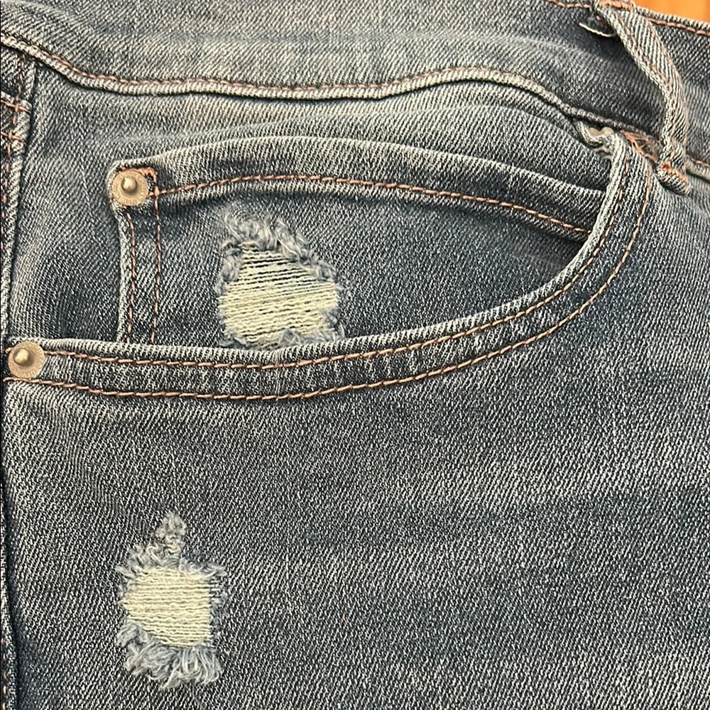 Nicole Miller Soho High Rise Ankle Skinny Blue Jeans - Picture 5 of 7